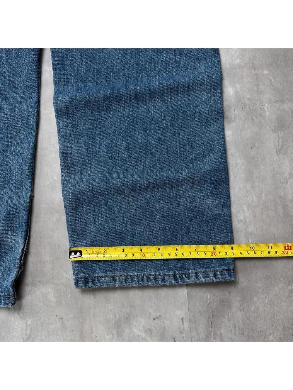 Vintage Blue Lee Grunge Carpenter Distressed Skater Denim Jeans